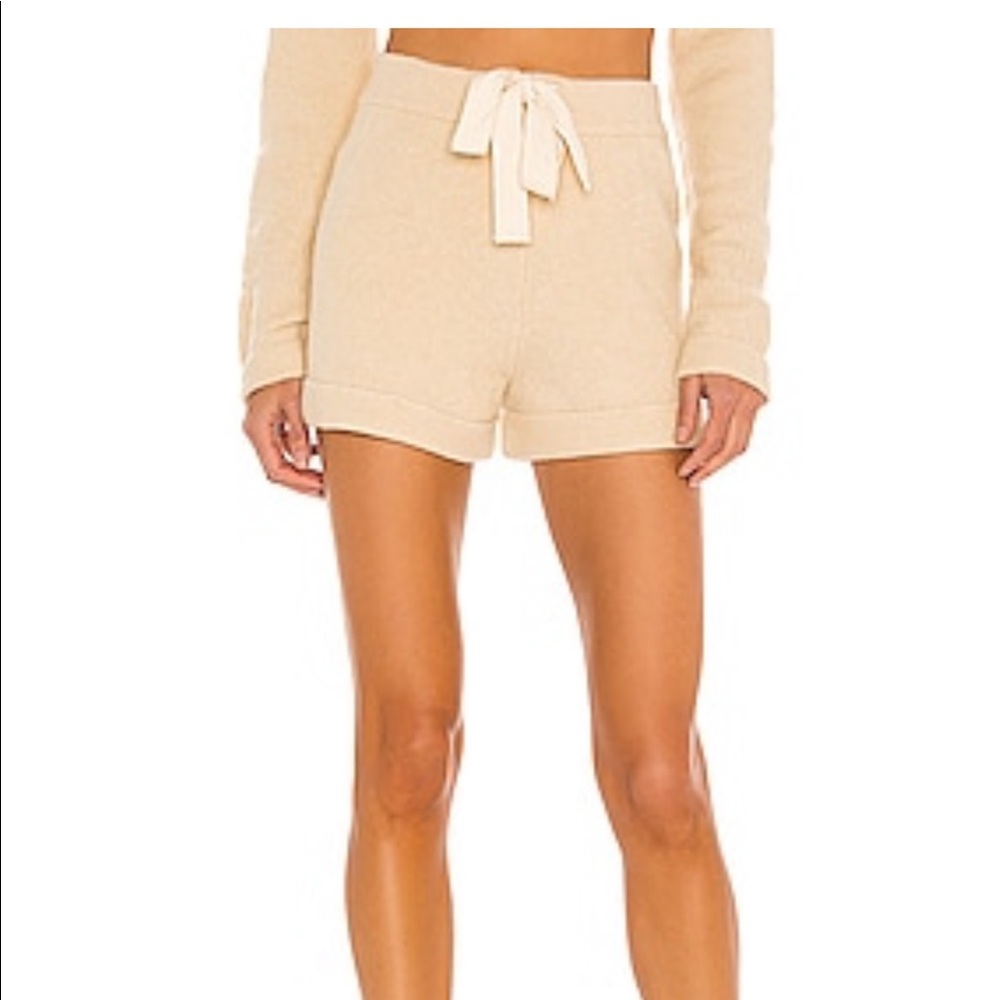 L'Academie Harley Knit Shorts medium